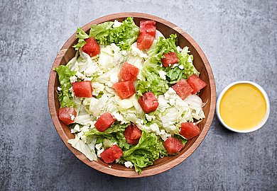 Watermelon Feta Cheese Salad