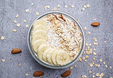 Banana Overnight Oat Meal